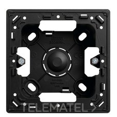 SIMON - CAJA SUP. SIMON 270 1 ELEMENTO NEGRO MATE