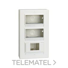 SIMON - CAJA SUP.8 ELEM.+MAGNETOT.S.27 BL.NIEVE