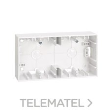 SIMON - CAJA SUPERF.P/PLACA S.27 85x156 BN