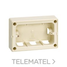 SIMON - CAJA SUP.P/PLACA 27850 S.27 MARFIL