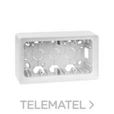 SIMON - CAJA SUPERFICIE 2 ELEM.BLANCO