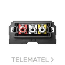 SIMON - CONECTOR 3RCA SIMON 100 TORNILLO