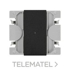 SIMON - Conmutador SIMON 270 iO Master con techa estrecha negro mate