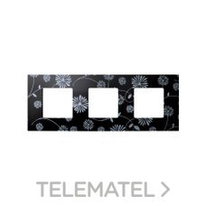 SIMON - FUNDA 3 ELEMENTO BLACK/WHITE