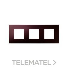 SIMON - FUNDA 3 ELEMENTO BERENJENA ARTIC