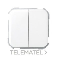 SIMON - GRUPO 2 PULSADORES S.31 BL.NIEVE