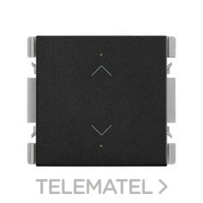 SIMON - Interruptor de persianas SIMON 270 iO negro mate