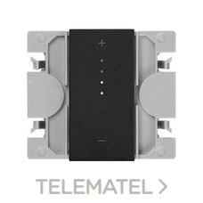 SIMON - Interruptor regulable SIMON 270 iO CF 3H iO con tecla estrecha negro mate