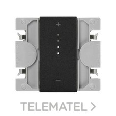 SIMON - Interruptor regulable SIMON 270 iO Dalí iO con tecla estrecha negro mate