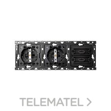 SIMON - KIT SIMON 100 3 EL.2 BASES+CARGADOR USB