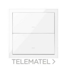 SIMON - KIT FRONTAL 1 ELEM./2 TECLAS S.100 BL.