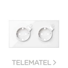 SIMON - KIT FT.SIMON 100 2 EL.2 BAS.2 CAR.USB