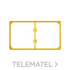 SIMON - MARCO EMBELLECEDOR P/2 ELEM.S.27 AMAR.