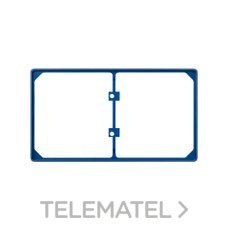 SIMON - MARCO EMBELLECEDOR P/2 ELEM.S.27 AZUL