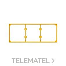 SIMON - MARCO EMBELLECEDOR P/3 ELEM.S.27 AMAR.