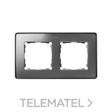 SIMON - MARCO 2 ELEM.ALUMINIO FRIO BASE GRAFITO