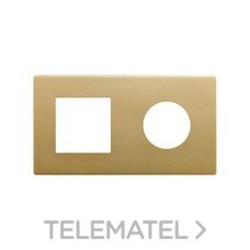 SIMON - MARCO 2 EL. -- 1 ICON + 1 CLEAN SCHUKO ORO