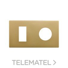 SIMON - MARCO 2 EL. -- 1 MINIMO + 1 CLEAN SCHUKO ORO