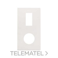 SIMON - MARCO 2 EL. VERTICAL -- 1 MINIMO + 1 CLEAN SCHUKO BLANCO