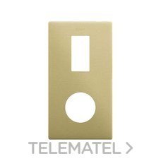 SIMON - MARCO 2 EL. VERTICAL -- 1 MINIMO + 1 CLEAN SCHUKO BRONCE