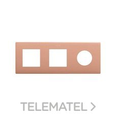 SIMON - MARCO 3 EL. -- 2 ICON + 1 CLEAN SCHUKO COBRE