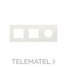 SIMON - MARCO 3 EL. -- 2 ICON + 1 CLEAN SCHUKO BLANCO