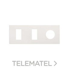 SIMON - MARCO 3 EL. -- 2 MINIMO + 1 CLEAN SCHUKO BLANCO