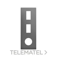 SIMON - MARCO 3 EL. VERTICAL -- 2 MINIMO + 1 CLEAN SCHUKO TITANIO