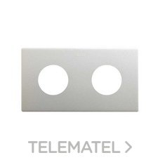 SIMON - MARCO S.270 CLEAN SCHUKO 2 ELEMENTOS ALUMINIO