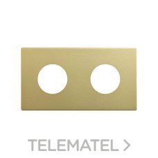 SIMON - MARCO S.270 CLEAN SCHUKO 2 ELEMENTOS BRONCE