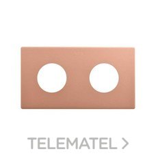 SIMON - MARCO S.270 CLEAN SCHUKO 2 ELEMENTOS COBRE