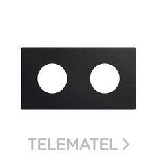 SIMON - MARCO S.270 CLEAN SCHUKO 2 ELEMENTOS NEGRO MATE