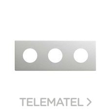 SIMON - MARCO S.270 CLEAN SCHUKO 3 ELEMENTOS ALUMINIO