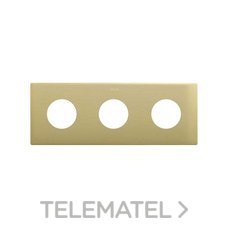 SIMON - MARCO S.270 CLEAN SCHUKO 3 ELEMENTOS BRONCE