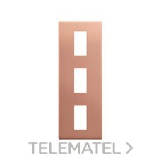 SIMON - MARCO MINIMO VERTICAL S.270 3 ELEMENTOS COBRE