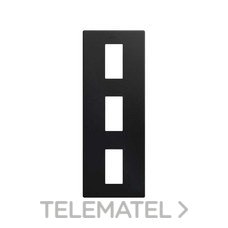 SIMON - MARCO MINIMO VERTICAL S.270 3 ELEMENTOS NEGRO MATE