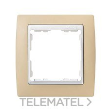 SIMON - MARCO 1 EL.CREMA/ZOCALO BL.S.82 BN