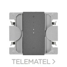 SIMON - Master interruptor regulable SIMON 270 iO con tecla estrecha titanio