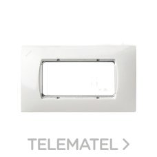 SIMON - PLACA 4x1/2 S.27 MODULO BLANCO