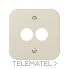 SIMON - PLACA ALTAVOZ ESTEREO S.31 MARFIL