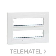 SIMON - PLACA CENTRALIZACION 2 FILAS S.27 BL.NV.