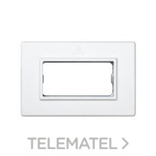 SIMON - PLACA CENTRALIZ.1 FILA S.27 BL.NIEVE