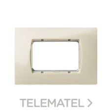 SIMON - PLACA P/CAJA AMERICANA S.27 MARFIL