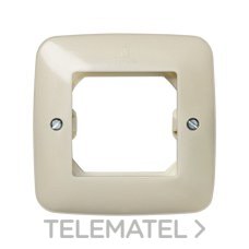 SIMON - PLACA 2 MOD.ESTR.C/GARRA S.27 MARFIL