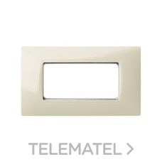 SIMON - PLACA 4MOD.ESTR./2ANCHO AMERIC.S.27 MF