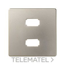 SIMON - PLACA SIMON 82 CTR.2xUSB 2.0 TIPO-A CAVA