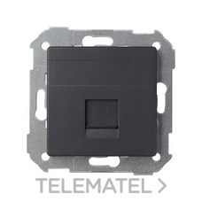 SIMON - PL.V&D UNV.PNA.C/G POLVO 1 RJ45 NG.MT.