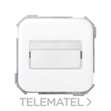 SIMON - PULS.C/PORTAROTULO S.31 BL.NIEVE