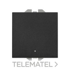 SIMON - PULSADOR LUMINOSO ANCHO SIMON 270 NEGRO MATE