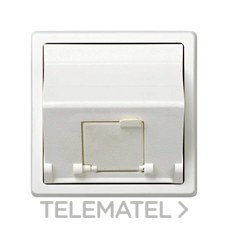 SIMON - SOPORTE C/1 CONECTOR RJ45 S.73 LOFT BL.